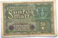 Банкнота 50 марок - Германия, 1919 год 14302