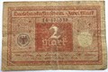 Банкнота 2 марки - Германия, 1920 год 14304