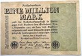 Банкнота 1 миллион марок - Германия, 1923 год 14318