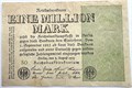 Банкнота 1 миллион марок - Германия, 1923 год 14319