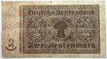 Банкнота 2 рентенмарки - Германия, 1937 год 14323