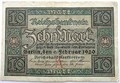 Банкнота 10 марок - Германия, 1920 год 14337