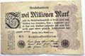 Банкнота 2 миллиона марок - Германия, 1923 год 14340