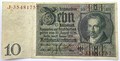 Банкнота 10 марок - Германия, 1924 год 14346