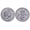 5 центов - Божество Тангароа, Остров Кука, 2000 год, UNC 14503