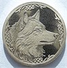 Монетовидный жетон Гознака - Притаившийся Лют / Волк, 2026 год, СПМД 16144