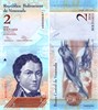 Банкнота 2 боливара - Венесуэла, 2012 год, UNC 16925