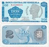 Банкнота 2 боливара - Венесуэла, 1989 год, UNC 16939