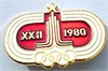 Значок - Олимпиада 80 17322