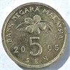 5 сен - Малайзия, 2005 год 17704