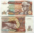 Банкнота 500 заир - Заир, 1989 год, UNC 10954