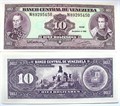 Банкнота 10 боливар - Венесуэла, 1992 года, UNC 10956