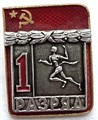 Значок - 1 разряд 13189