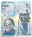 Банкнота 10000 боливар - Венесуэла, 2017 год, UNC 13692