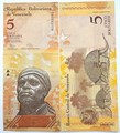 Банкнота 5 боливара - Венесуэла, 2014 год, UNC 13698
