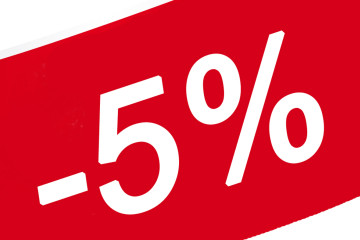 Скидка 5% на весь ассортимент